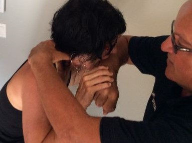 technique de d&eacute;fense contre une morsure